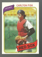 1980 Topps - Carlton Fisk #40