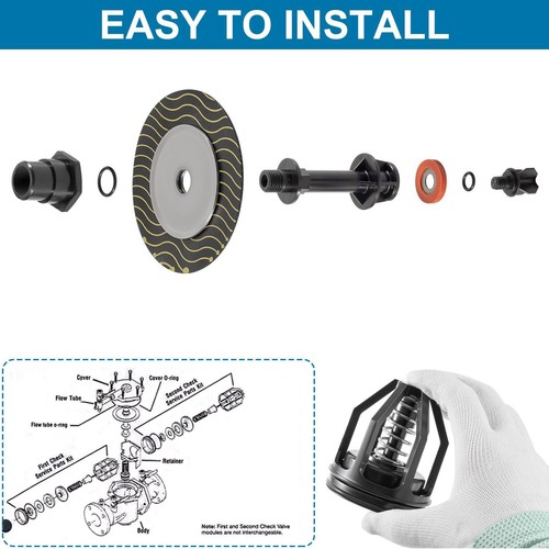 887794 009M2 1-1/4"-1-1/2" Kit de reparación para zona de presión de prevención de reflujo de vatios - Imagen 16 de 23