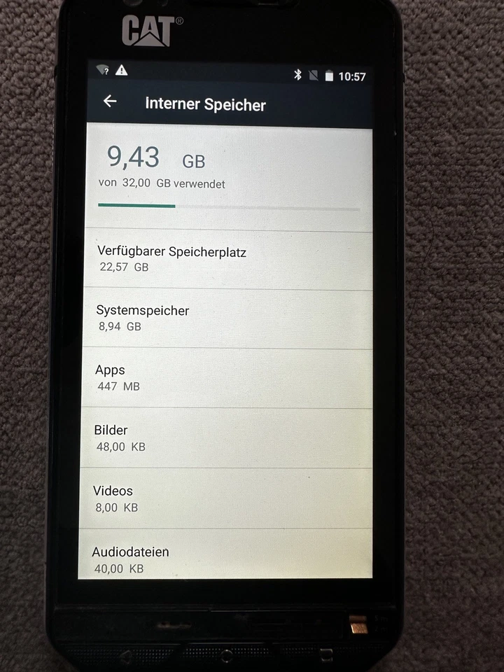 Caterpillar CAT S60 Robustes Smartphone mit Flir Wärmebildkamera - Bild 2 von 4