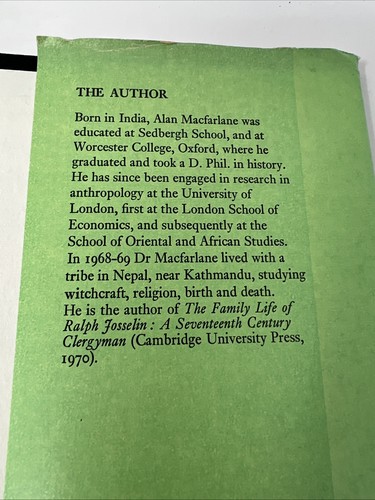 Witchcraft in Tudor and Stuart England Regional, Comparative Study -Macfarlane - Picture 4 of 24