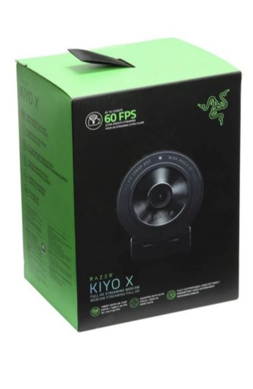 Razer Kiyo x Full HD Streaming Webcam 1080P 30 FPS/720p 60 FPS,  (Sealed Unit)..