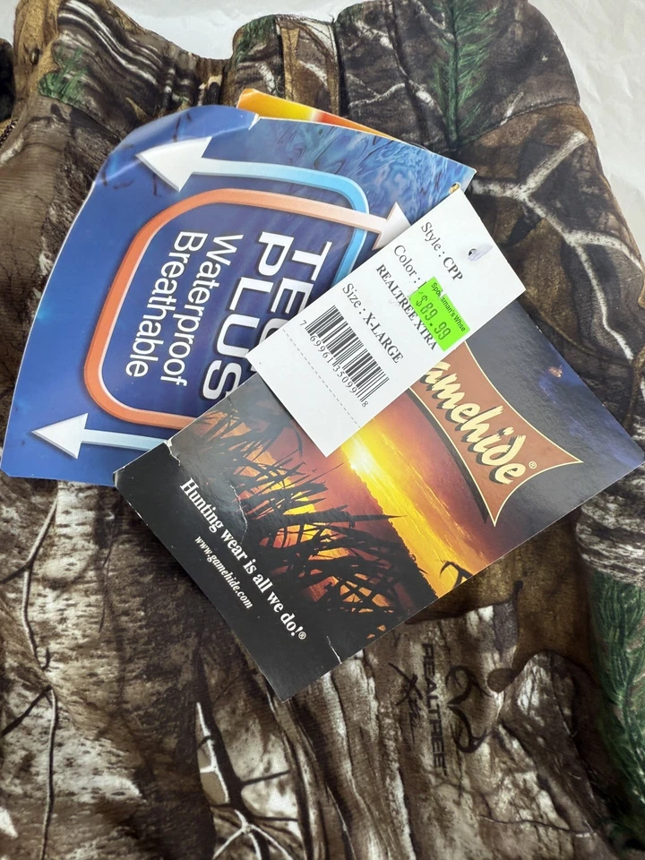 Mens Gamehide Waterproof Insulated Pants Size XL - Image 2 of 4