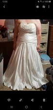 wedding dress size 20w David's Bridal