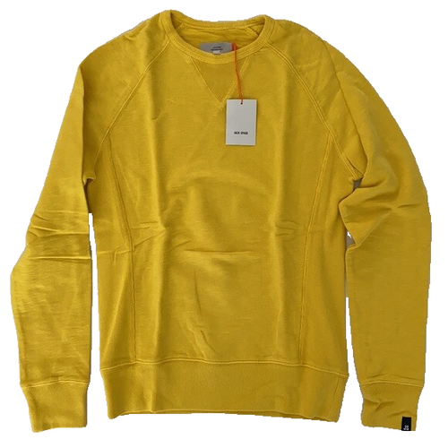 JACK SPADE New York YELLOW Salted CREWNECK Knit SWEATSHIRT Cotton ( XS ) - Picture 3 of 6