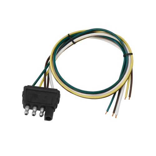 Wesbar 002402 4 Flat Trailer End Connector 18 W - Picture 1 of 3