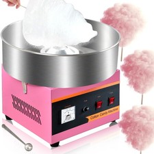 Commercial Cotton Candy Machine,110V 1000W Cotton Candy Maker, Candy Floss Ma...
