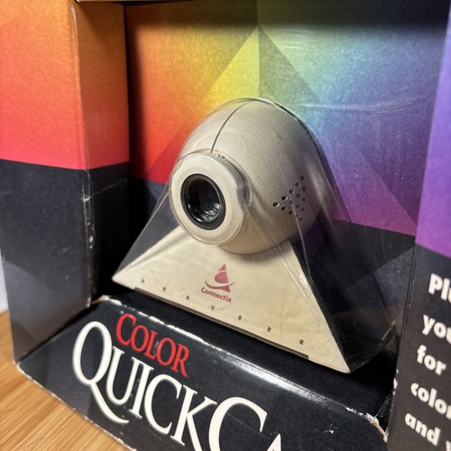 Vintage Connectix QuickCam Windows PC 1st Original Webcam RARE HTF 90s 1996 - Afbeelding 3 van 19