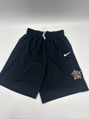 Oklahoma State Cowboys Nike Basketball Shorts BLACK Men’s Size MEDIUM Logo OSU