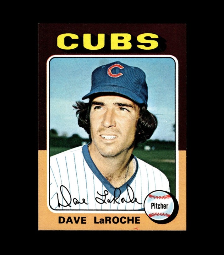1975 Topps Mini Set-Break #258 Dave Laroche NM-MT OR BETTER *GMCARDS*