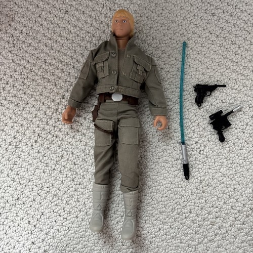 Star Wars Luke Skywalker 12" Figure with Outfit and Blaster Vintage 1992 Hasbro - Foto 3 di 7