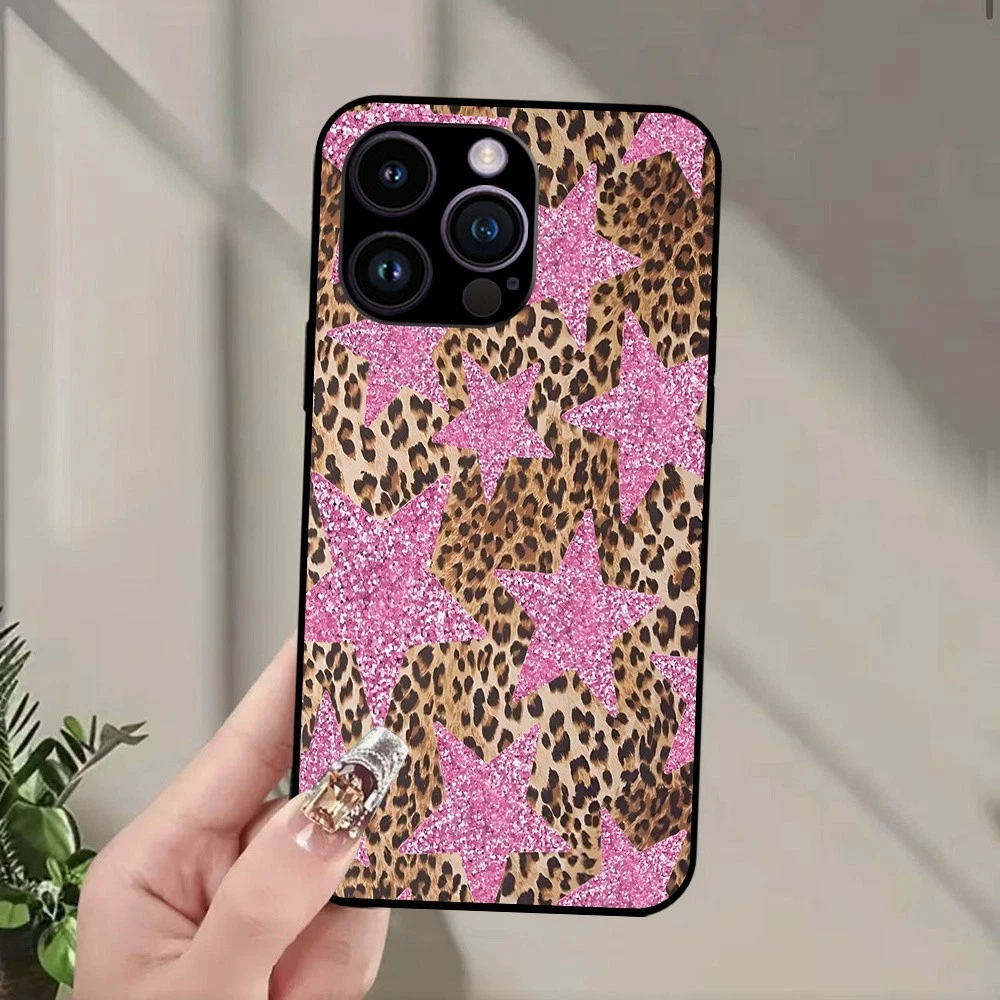Leopard Matte Phone Cover Case For Apple iPhone XR/XS/6/7/8/11/12/12 Pro Max - Picture 3 of 17