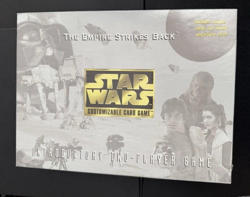 Gioco di carte vintage 1996 STAR WARS Empire Strikes Back due giocatori carte sigillate - Foto 4 di 8