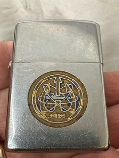 1972 Zippo Lighter / US Military Submarine Ship SARGO