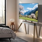 Modern Floor TV Stand with Cable Management 40”-86” Easel TV Stands Adjustable