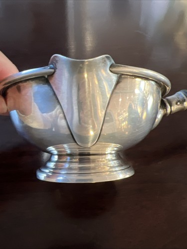 Vintage American Watrous Sterling Silber Brandy / Soßenwärmer Pipkin um 1920 - Bild 4 von 7