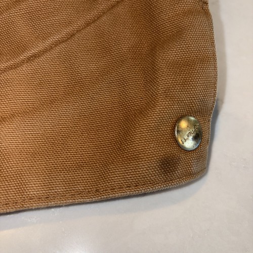 Vintage CARHARTT 6BLJT USA Detroit Jacket Blanket-Lined Duck 46 Brown 6blj USA - Picture 11 of 11