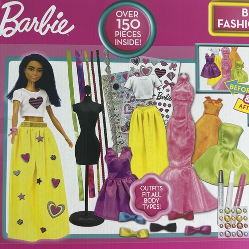 Barbie sé una verdadera diseñadora de moda. Más de 150 piezas en el interior. - Imagen 17 de 19