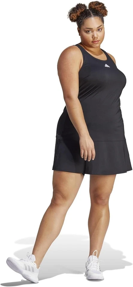 Adidas L55723 Negro Talla Grande Logo Tenis Espalda Y + Pantalones Cortos Vestido Talla 3X Foto 3 de 4