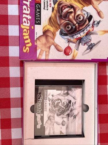 STRATAJAMS PC CD-ROM Big Box 1997 Raro Gioco Vintage SMART GAMES 350+ Puzzle - Foto 22 di 24