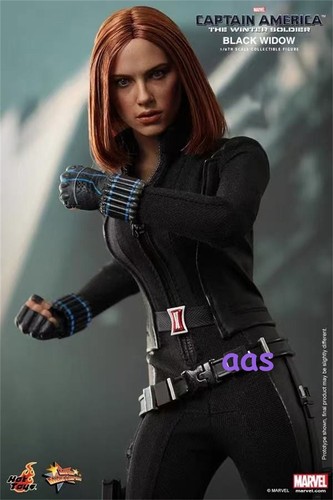 Nueva figura Hot Toys MMS239 Capitán América Soldado de Invierno 1/6 Viuda Negra - Imagen 6 de 7