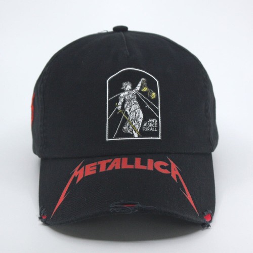Neu mit Etikett Metallica And Justice For All Tombstone Baseballmütze Baumwolle abgenutzt - Bild 3 von 17