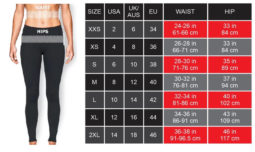 Womens Best Leggings Size Guide