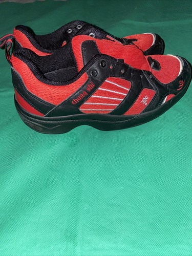 Chung Shi Stafild Women 6.5 Balance Walking Red Black Shoe Sneakers S1 - Picture 7 of 11