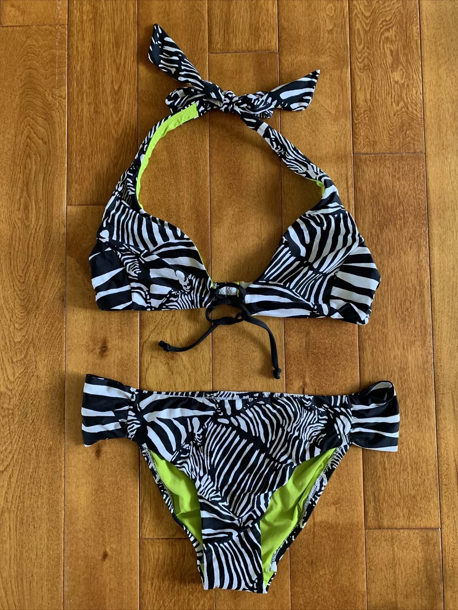 Trina turk zebra bandeau sale
