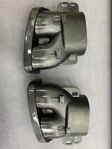 APTO para Mercedes Benz C E S AMG C63 GLE E63 S63 Puntas de escape trasero Tubo silenciador - Imagen 9 de 10