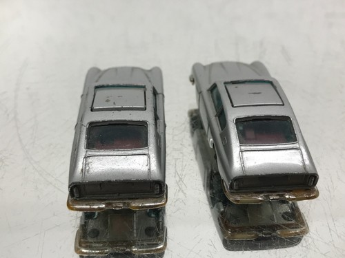 2x HUSKY JAMES BOND 007 ASTON MARTIN DB5 -SILVER 3inch- FIXER UPPER - 438 - Imagen 5 de 6
