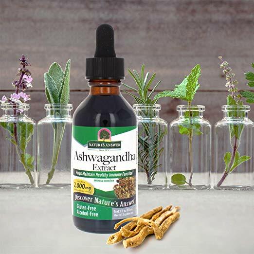Nature's Answer Nature’s Answer Ashwagandha Root Alcohol-Free Extract - 60Ml - Image 3