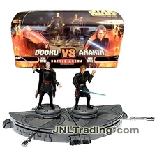 Star Wars Battle Arena TRADE FEDERATION CRUISER COUNT DOOKU vs ANAKIN SKYWALKER