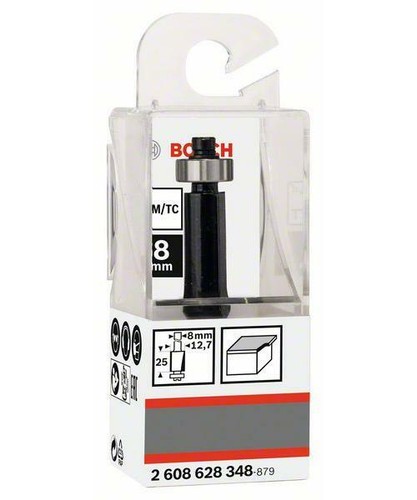 Fresa al ras de laminado Bosch, 8 mm, D1 12,7 mm, L 25,4 mm, G 68 mm 260862834 - Imagen 2 de 4
