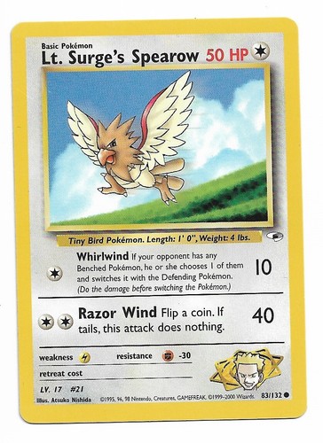 Gym Heroes Set - Used - Pokemon Trading Cards - Pick and Choose Singles - Picture 23 of 29