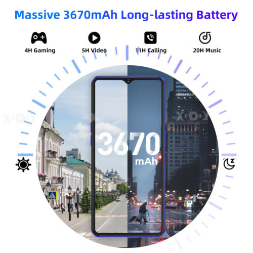 New 2024 Android Cheap Cell Phone Factory Unlocked Smartphone Dual SIM 6.5" INCH - Picture 6 of 14