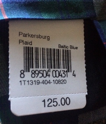 Nwt Vineyard Vines Parkersburg Plaid Tie Regular Mens Size Tartan Plaid $125 D6 - Picture 5 of 8
