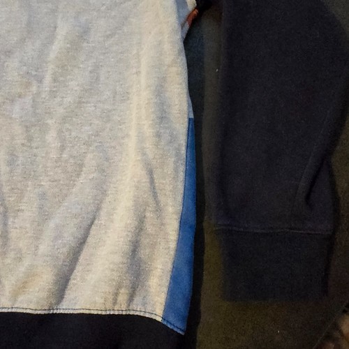 OKC Thunder NBA Sweatshirt Men’s Medium Crewneck Pullover Big Logo Blue Gray - Picture 16 of 18