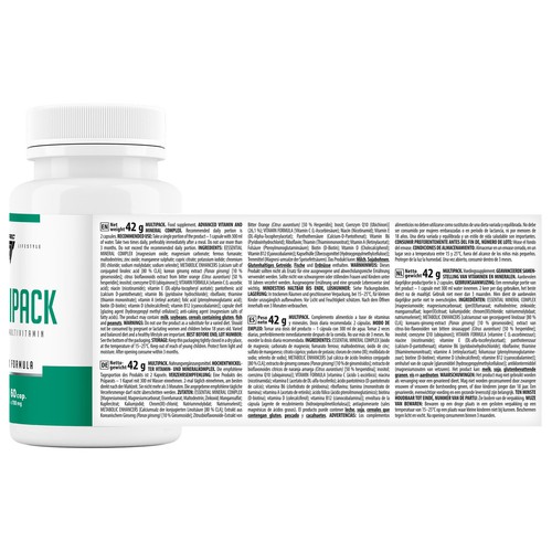 MULTIPACK 60–300 Kapseln – Multivitamin & Mineralien Komplex für Männer & Frauen - Bild 17 von 32