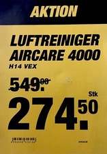 Suntec Luftreiniger AirCare 4000 VirusEx H14 Multifilter mit H14 HEPA-Filter