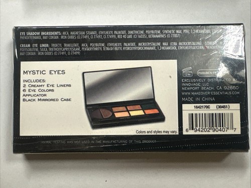 Lot of 2 ME Makeover Essentials Mystic Eyes 6 Eye Colors 2 Creamy Eye Liners - Picture 2 of 2