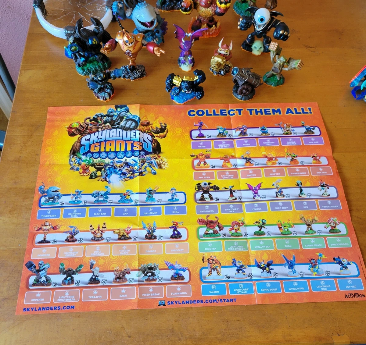 Skylanders Giants Poster