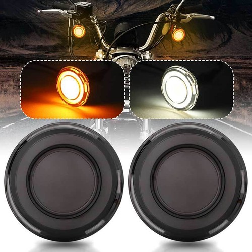 Luz intermitente LED 1157 DRL ámbar blanca para Dyna Road Glide Touring 2X - Imagen 4 de 13