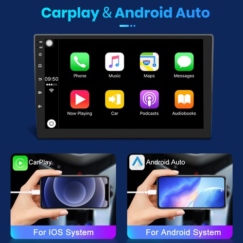 Android 12.0 Apple Carplay Car Stereo Radio GPS For Smart Fortwo 451 2005-2010 - Picture 8 of 12