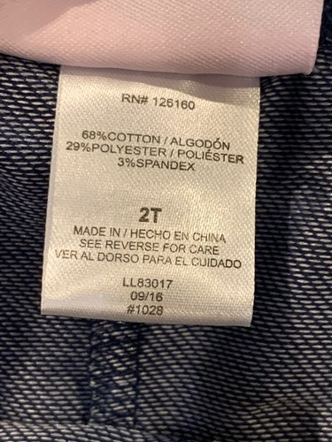 Little Lass Girl’s 3 Piece Outfit New with tags 2T Top Undershirt Capris Hearts - Picture 8 of 9