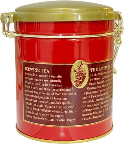 CANADA TRUE  Icewine Tea  30 Tea Bags  60g (加拿大CANADA TRUE 冰酒茶  园铁罐装 30茶包 60g) - Picture 3 of 8