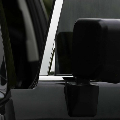 Fit For Toyota FJ Cruiser 2007-2014 Chrome Lower Windows Strip Sill Molding Trim - Picture 5 of 6