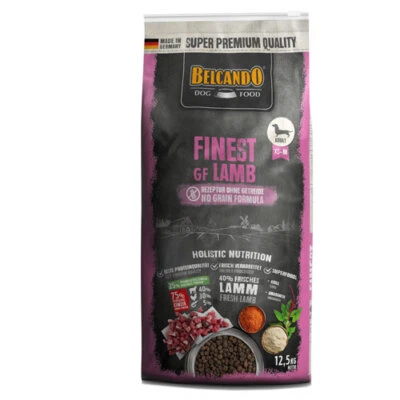 Belcando Finest GF Lamb Trockenfutter für kleine Hunde Getreidefrei | 12,5 kg