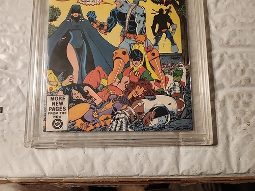 The New Teen Titans #2 1st App Of Deathstroke CBCS 9.6 Signature George Perez - Picture 3 of 7