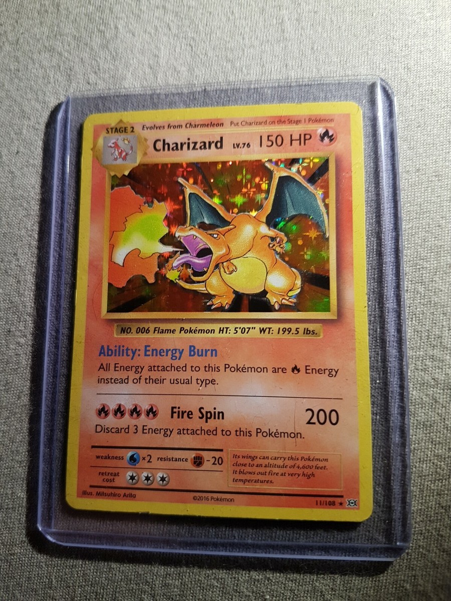 英語版初期　pokemon Charizard リザードン　holo ポケモンカード Shadowless Charizard リザードン pokemon card