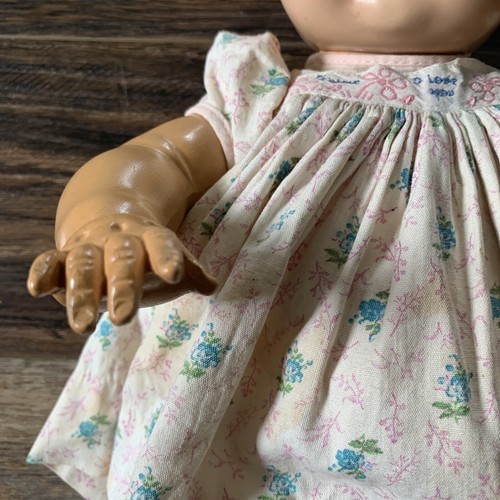 Vintage Babypuppe blinkende Puppe amerikanischer Charakter Pat. 2675644 - Bild 4 von 13